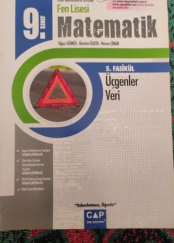 9. Sınıf Matematik 1,2,4,5 Fasikül - Görsel 7