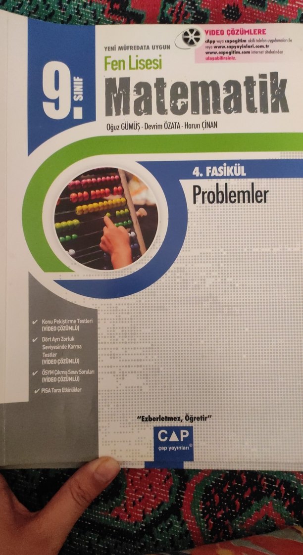 9. Sınıf Matematik 1,2,4,5 Fasikül - Görsel 5