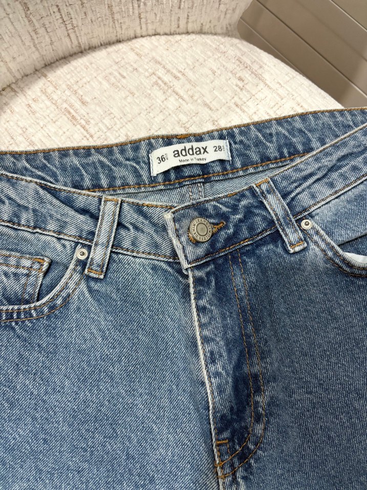 Açık Mavi Rahat Kesim Denim Jean — görsel 5/6