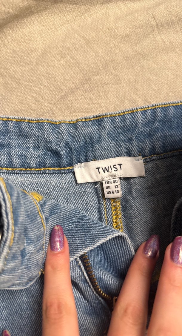 Kot şort etek - Görsel 3