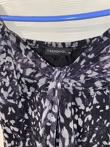 Trendyol & Milla Şifon Leoparlı TrendyolMilla mini elbise