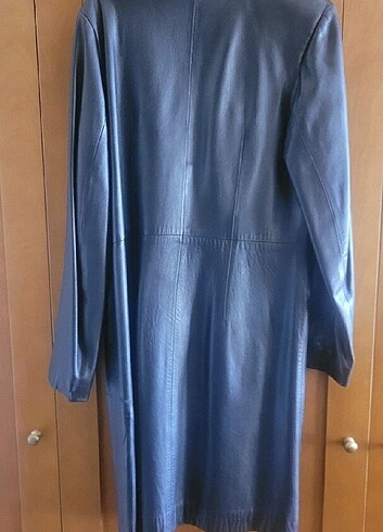 Ozel dikim 100% kuzu derisi kadin pardesü - Görsel 2