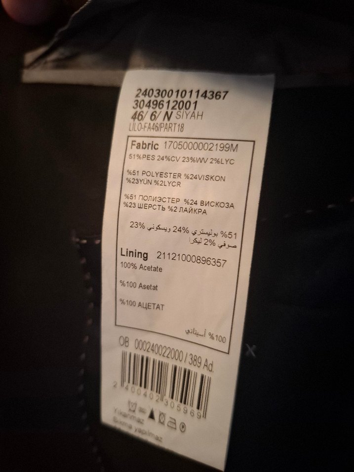 Fabrika sifira yakin Takım Elbise - Görsel 3