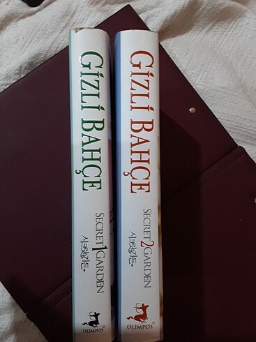 Gizli Bahçe 1 ve 2. kitap ciltli