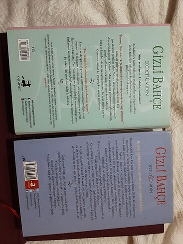 Beden Gizli Bahçe 1 ve 2. kitap ciltli