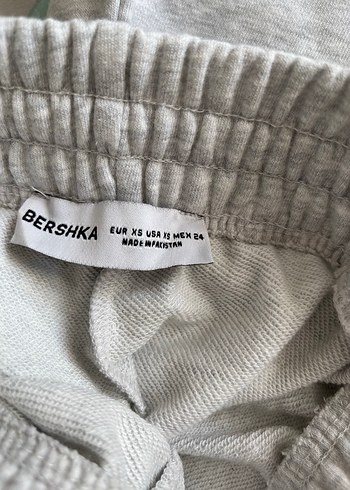 Bershka Kadın Gri Pamuklu Rahat Kesim Eşofman