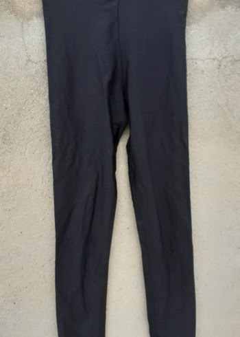 Yüksek Bel  Tayt , Siyah , kendinden parlak - Görsel 8