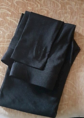 Yüksek Bel  Tayt , Siyah , kendinden parlak - Görsel 19