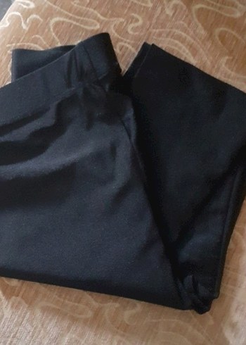 Yüksek Bel  Tayt , Siyah , kendinden parlak - Görsel 6