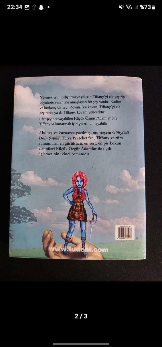 Terry Pratchett | Gökyüzü Dolu Şapka - Görsel 2