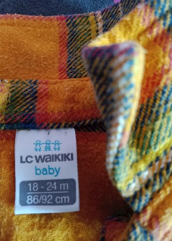 Sarı Kareli Erkek Gömlek, Uzun Kollu, Düğmeli - Görsel 2