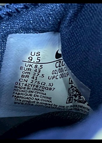 ORJİNAL NİKE BASKETBOL AYAKKABISI - Görsel 10