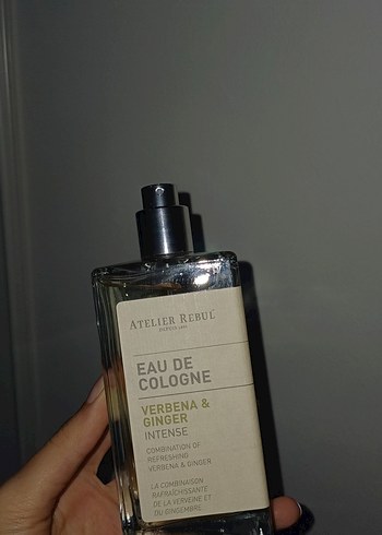 Atelier Rebul Verbena & Ginger Kadın Kolonyası - Görsel 5