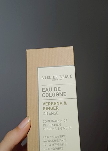 Atelier Rebul Verbena & Ginger Kadın Kolonyası - Görsel 2