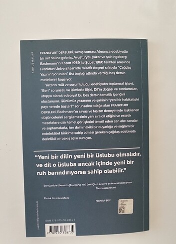 Frankfurt Dersleri Ingeborg Bachmann - Görsel 3