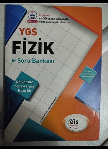 fizik üniversite hazırlık kitabı