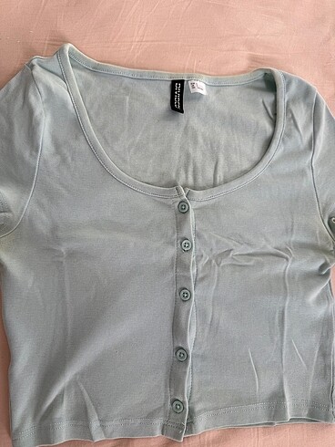 H&M mavi üst