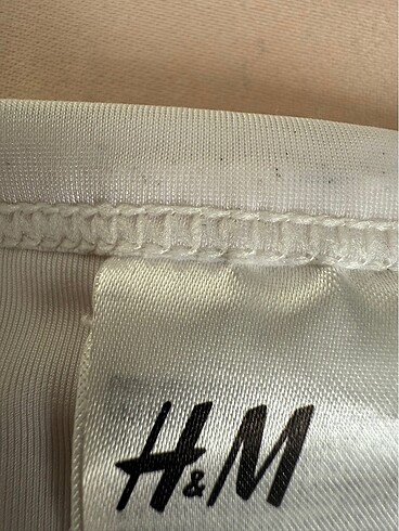 s Beden H&M beyaz dantelli bikini altı