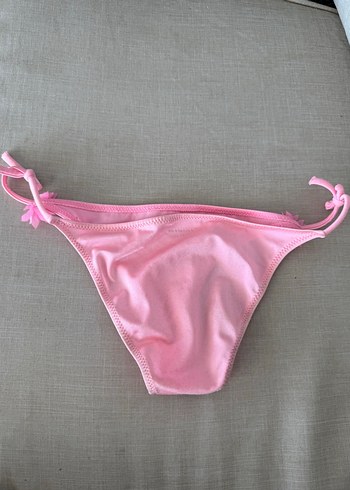 xs Beden Calzedonia Pembe Bağcıklı Bikini Altı
