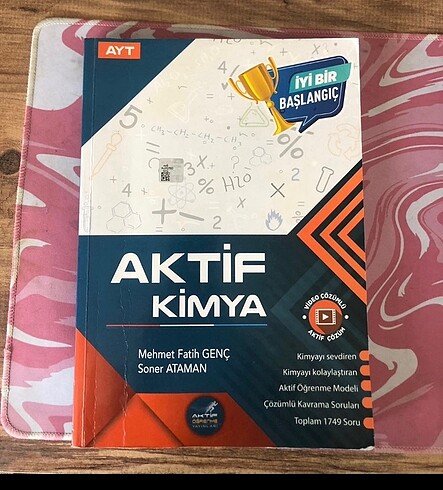 AKTİF YAYINLARI AYT KİMYA