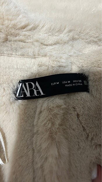 Zara Zara içi kürk lü kaban