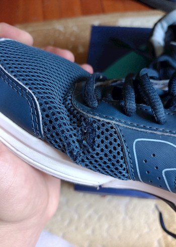 Erkek  Mavi Spor Ayakkabı - Görsel 3