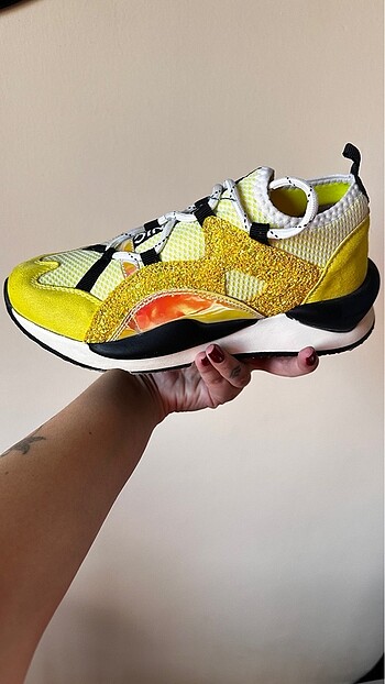 Marjin MARJİN renkli sneaker