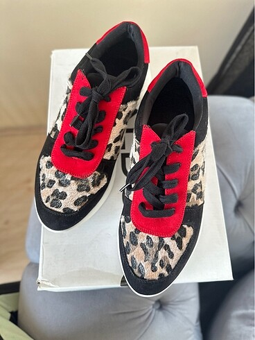 37 Beden çeşitli Renk Leopar sneaker