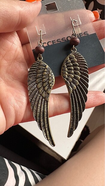 Accessorize Kadın iki çift küpe