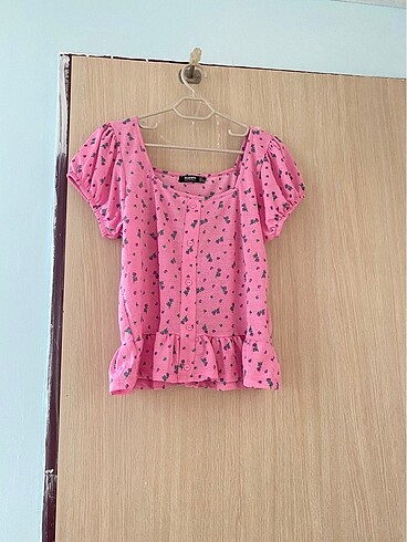 Kare yaka bluz - Görsel 3