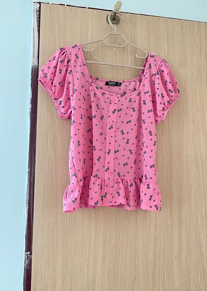 Kare yaka bluz - Görsel 2