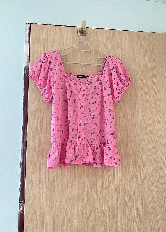 Kare yaka bluz - Görsel 3