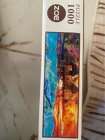  Beden çeşitli Renk 1000 parça puzzle