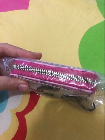  Beden defacto mini karpuz desenli pembe cüzdan kartlık bershka pull am