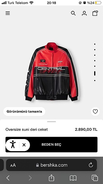 YENİ SEZON DERİ MOTORCO CEKETİ BERSHKA CEKET ZARA PULL AND BEAR 
