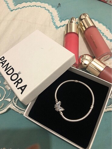 Pandora pandora moments kelebek klipsli bileklik 16 cm