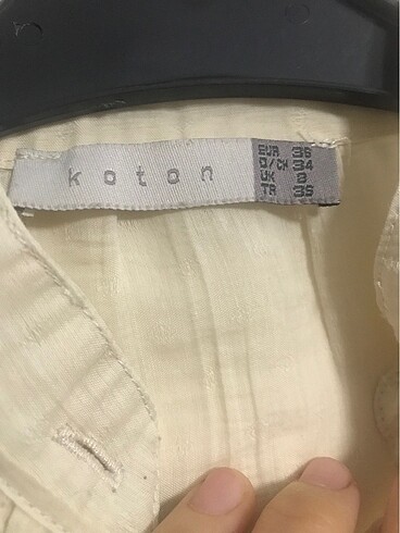 Koton Koton keten gömlek