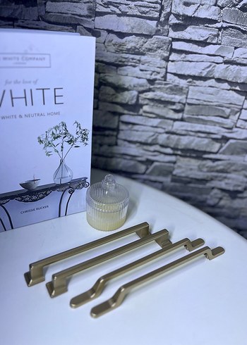 Ikea Mat Gold Metal Mobilya Kulpları