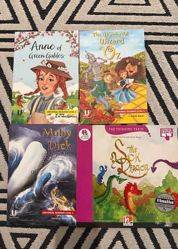 12 adet ingilizce hikaye kitabı seti - Görsel 2