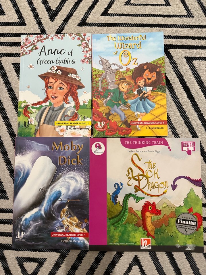 12 adet ingilizce hikaye kitabı seti - Görsel 2