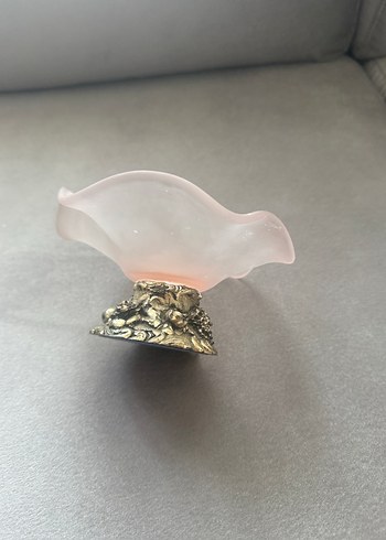 Gümüş kaplama ayaklı tabak - Görsel 3