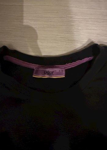 Uğur okulları Siyah Baskılı Tişört Kısa Kollu - Görsel 2