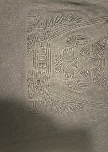 Uğur okulları Siyah Baskılı Tişört Kısa Kollu - Görsel 3