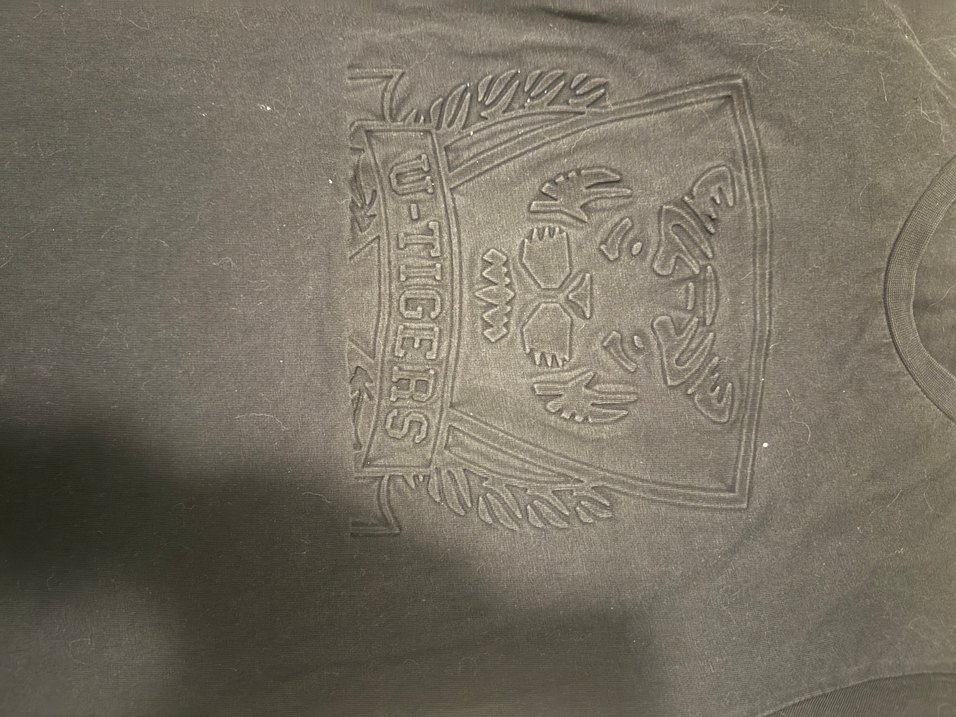 Uğur okulları Siyah Baskılı Tişört Kısa Kollu - Görsel 3