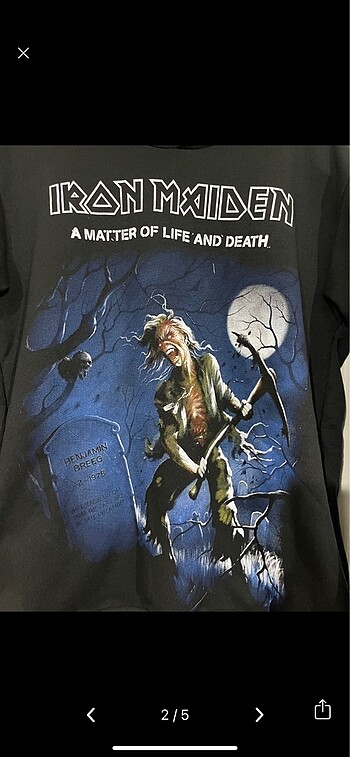 Diğer Iron maiden sweat