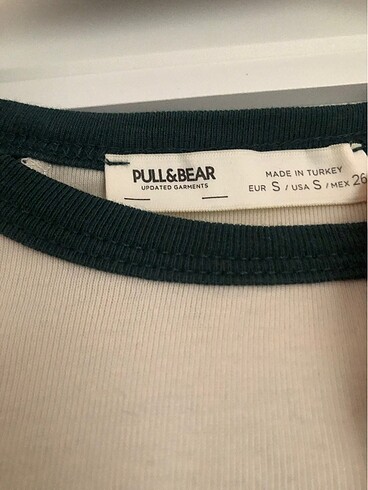 s Beden yeşil Renk Pull&Bear bluz