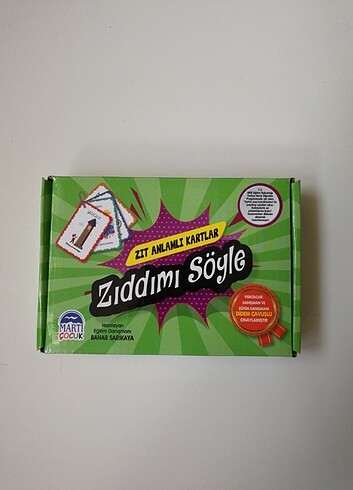 Zıt anlamlı kartlar Zıddımı Söyle