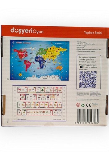 Diğer Dünya Haritası Düşyeri Oyun