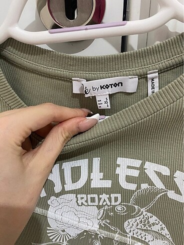 Koton Dar crop olmayan üst