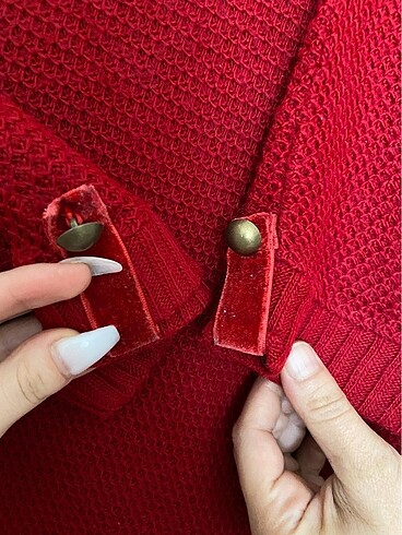 m Beden kırmızı Renk Kırmızı düşük yakalı tunik